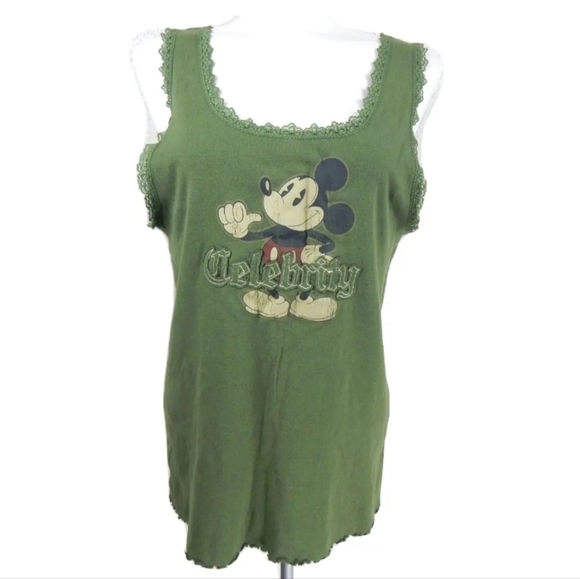 Disney World Y2K Vintage Mickey Mouse Camisole - Picture 1 of 4